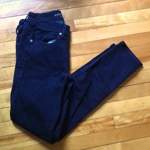 American Eagle Outfitters dark blue skinny jeans 2